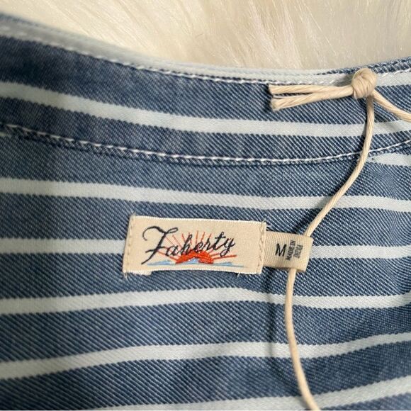 Faherty striped dress. NWT - Picture 4 of 6